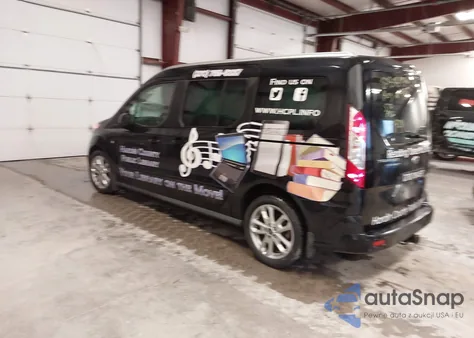 2016 Ford Transit Connect Xlt z USA, uszkodzony, nr VIN NM0GE9F70G1264247